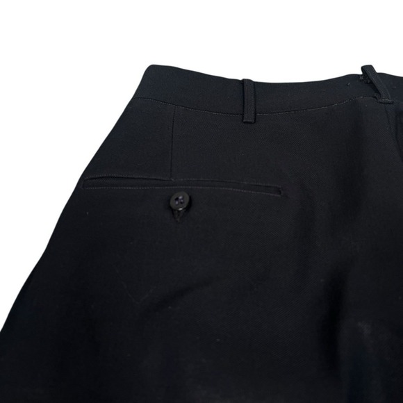 Vintage 1940s mens black suspender pants Talon 30X30 Rockabilly - Picture 7 of 9